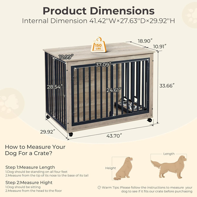 Dog crate bowls best sale